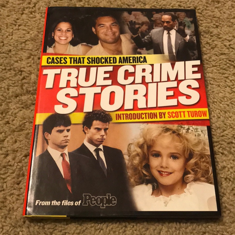 EUC Hardcover People True Crime Stories